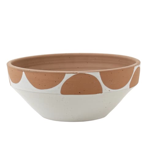 Oris Terra bowls in soft ivory, shown in a product front view as image 1
