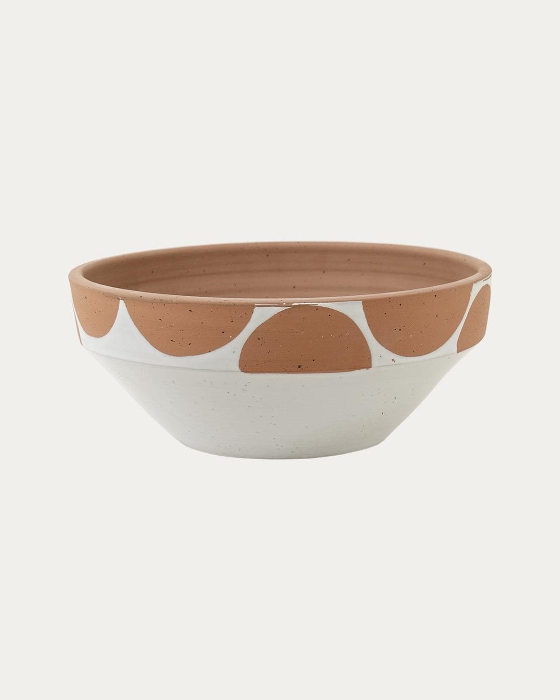 Oris Terra bowls in soft ivory, shown in a product front view as image 1