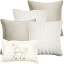 Elgine Bundle bundle - indoor in gold, beige and white, shown in a product front view as image 1