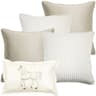 Elgine Bundle bundle - indoor in gold, beige and white, shown in a product front view as image 1