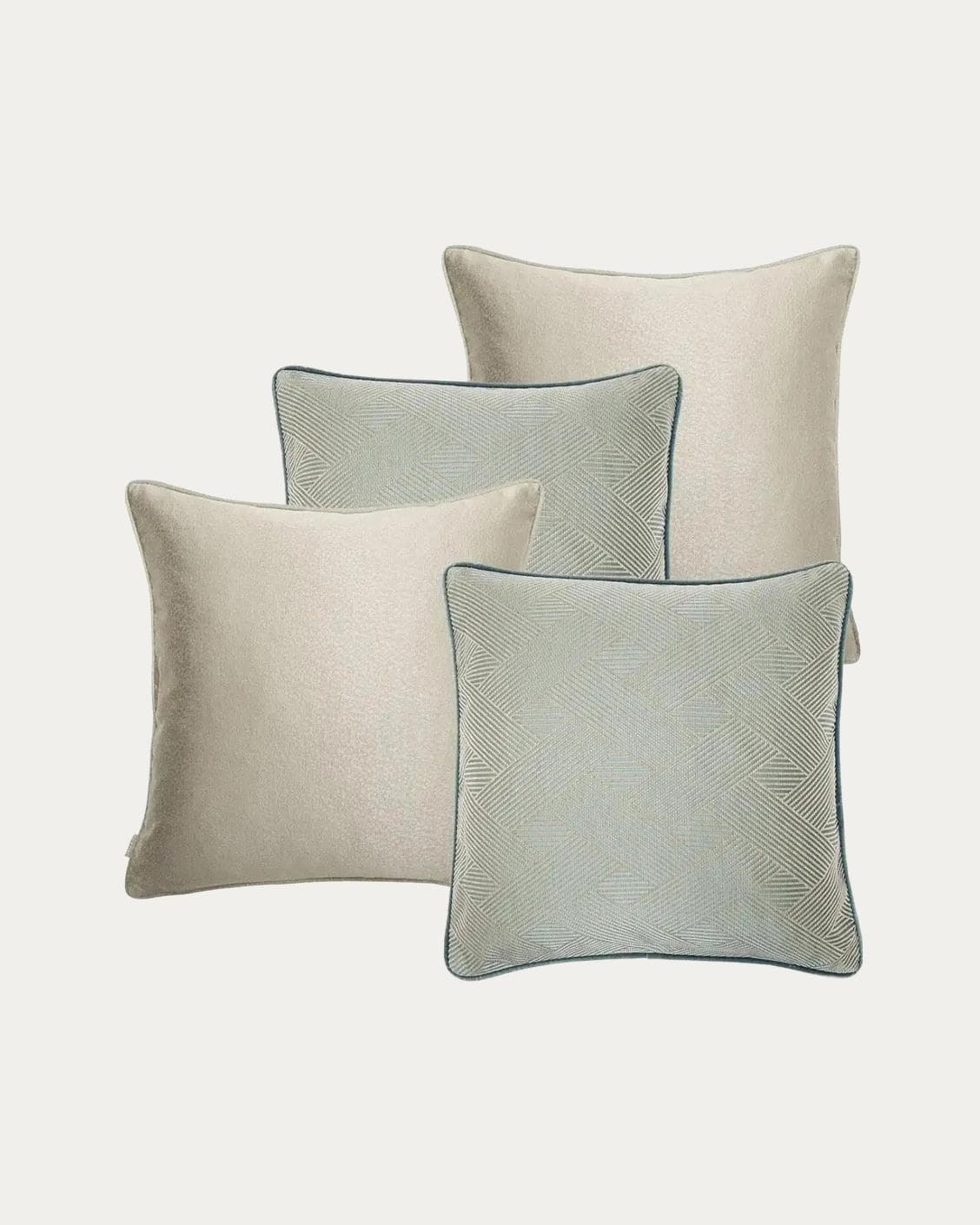 Juno Bundle bundle - indoor in gold, beige and blue, shown in a product front view as image 1