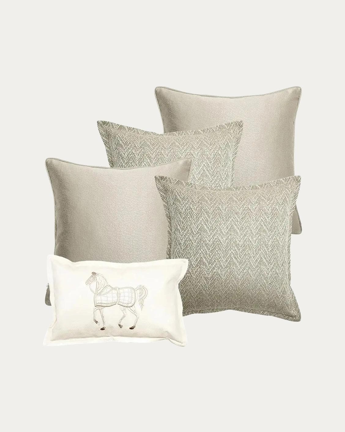 Sugar Bundle bundle - indoor in gold, beige and white, shown in a product front view as image 1