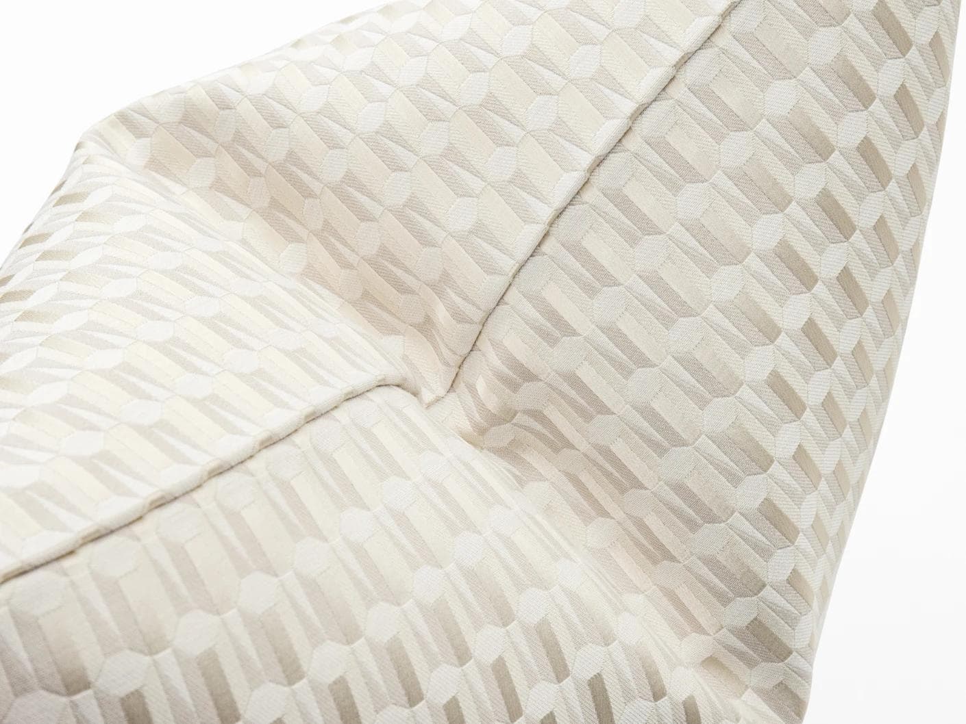 Paul Bianca cushion in white and beige, shown in a product top view as image 7