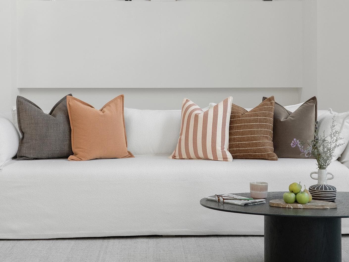 Paulo Bundle cushion, shown in a lifestyle front view as image 4