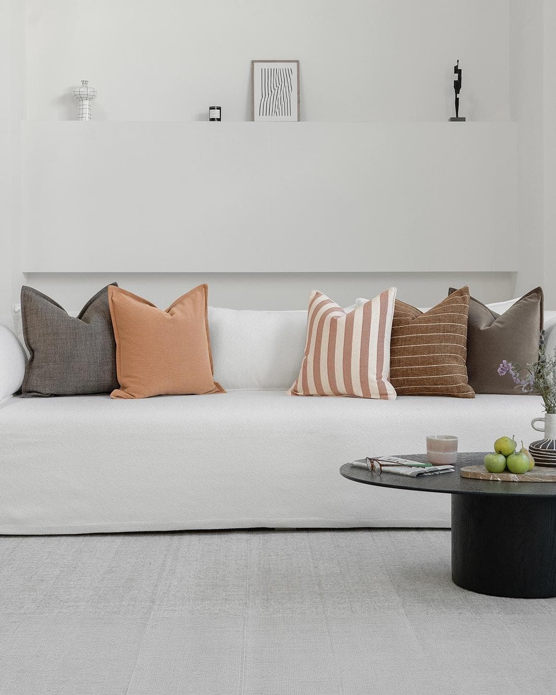 Paulo Bundle cushion, shown in a lifestyle front view as image 4