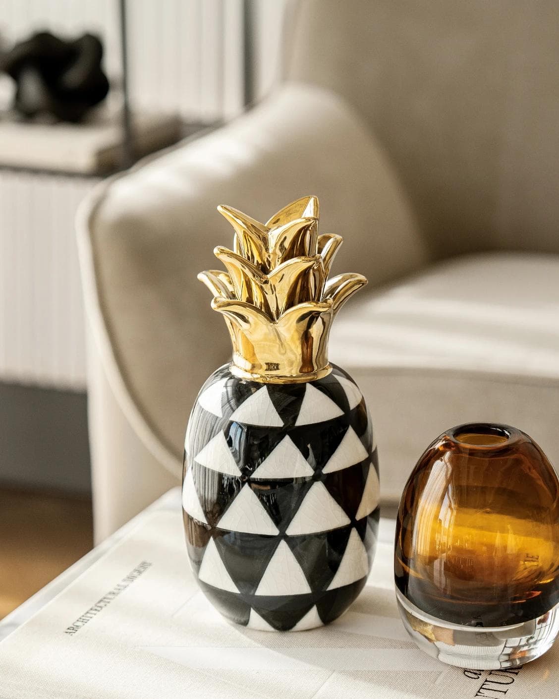 Pinya Arneson statues and sculptures, shown in a lifestyle right view as image 2
