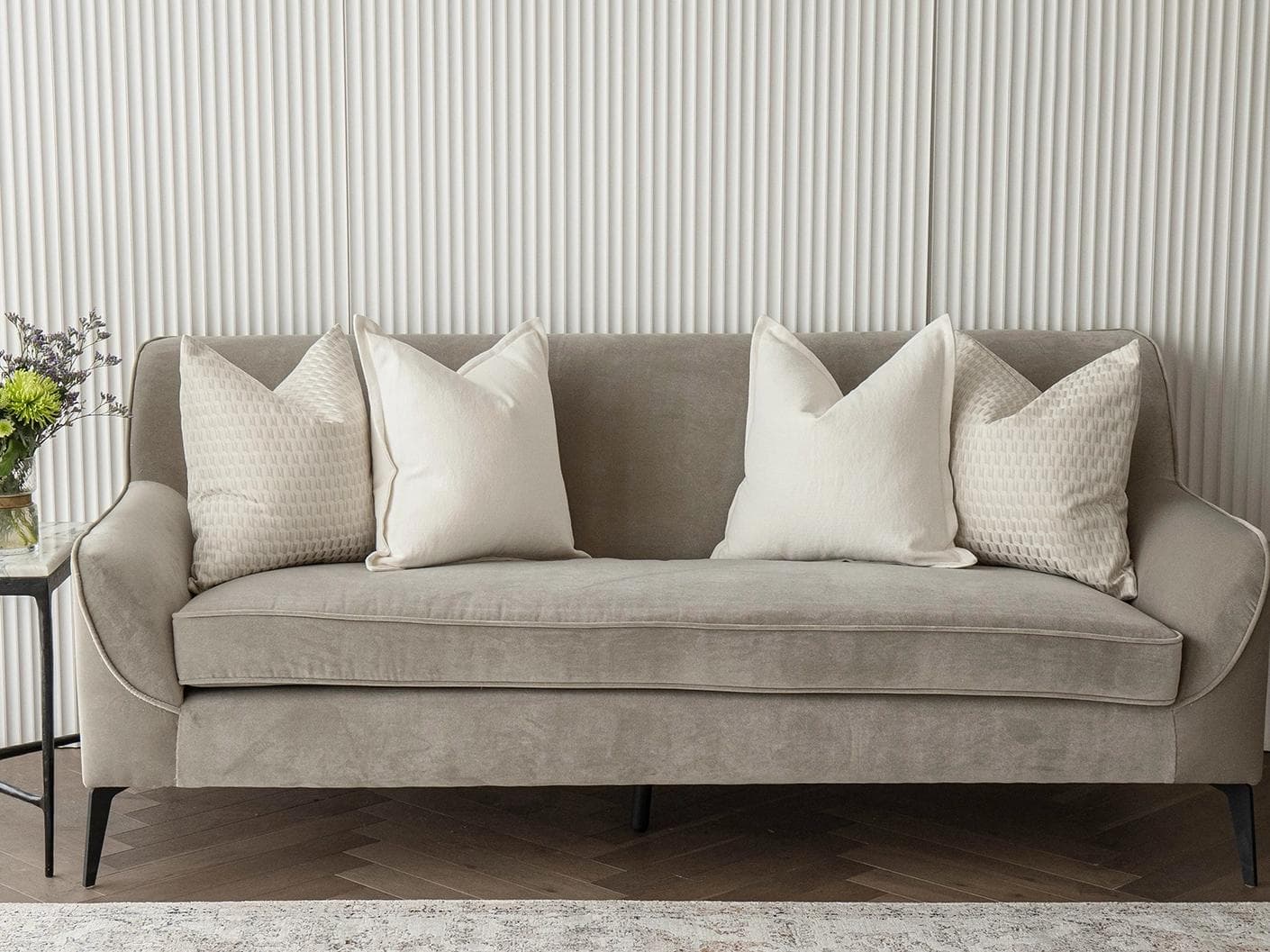 Fawn Bundle cushion, shown in a lifestyle front view as image 4