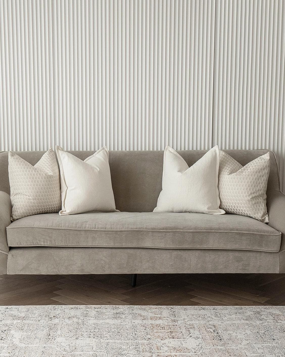 Fawn Bundle cushion, shown in a lifestyle front view as image 4
