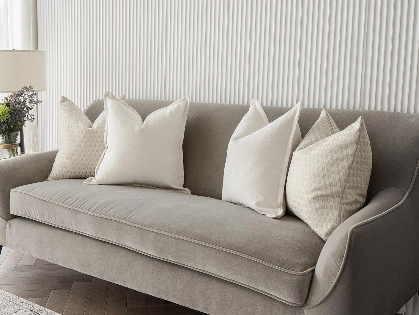 Fawn Bundle cushion, shown in a lifestyle right view as image 2