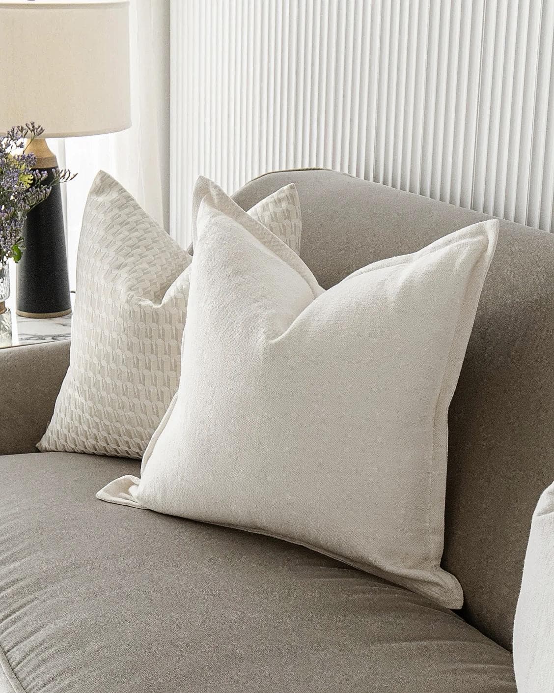 Fawn Bundle cushion, shown in a lifestyle right view as image 5
