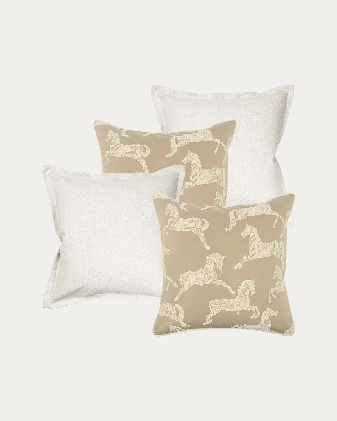 Michael Bundle bundle - indoor in white and beige, shown in a product front view as image 1