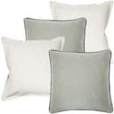 Tyler Bundle bundle - indoor in white and blue, shown in a product front view as image 1
