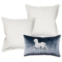 Brent Bundle bundle - indoor in white, blue and silver, shown in a product front view as image 1