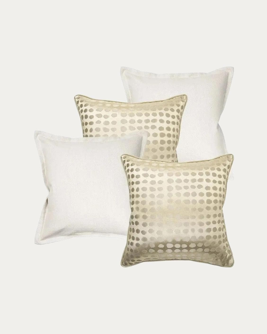 Myla Bundle bundle - indoor in white, beige and gold, shown in a product front view as image 1