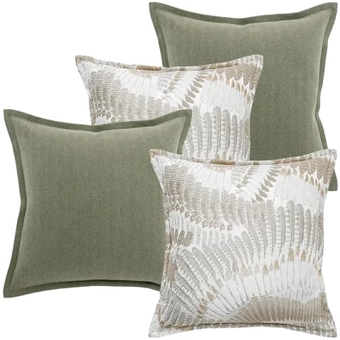 Quentin Bundle bundle - indoor in green, brown and grey, shown in a product front view as image 1