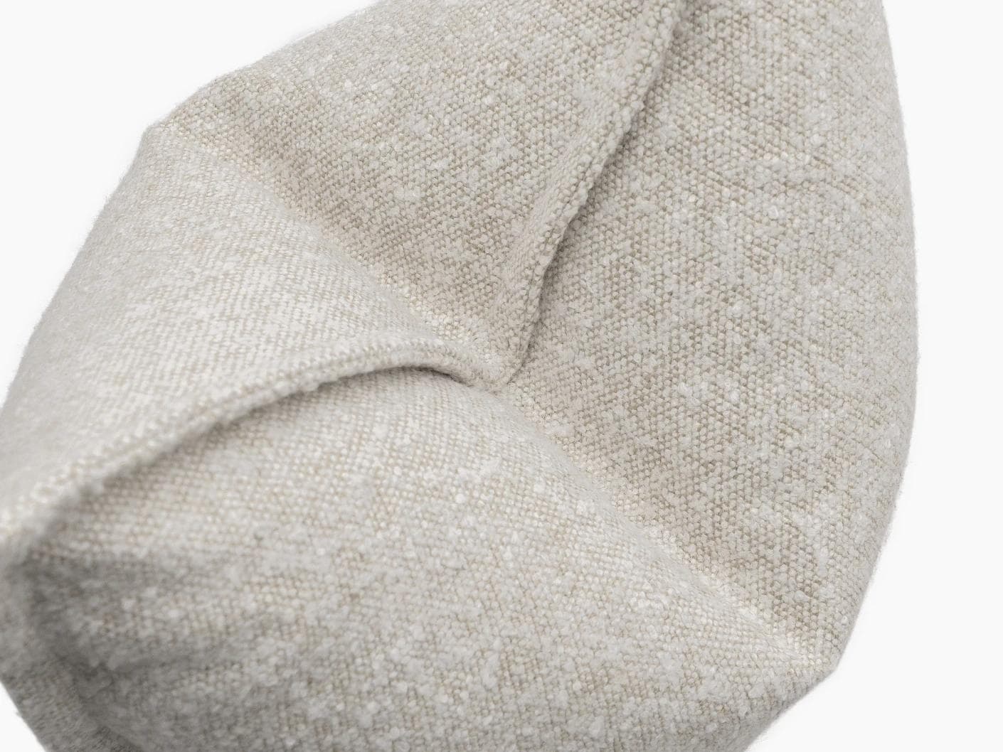 Quinn Shale cushion in cream and beige, shown in a product top view as image 9