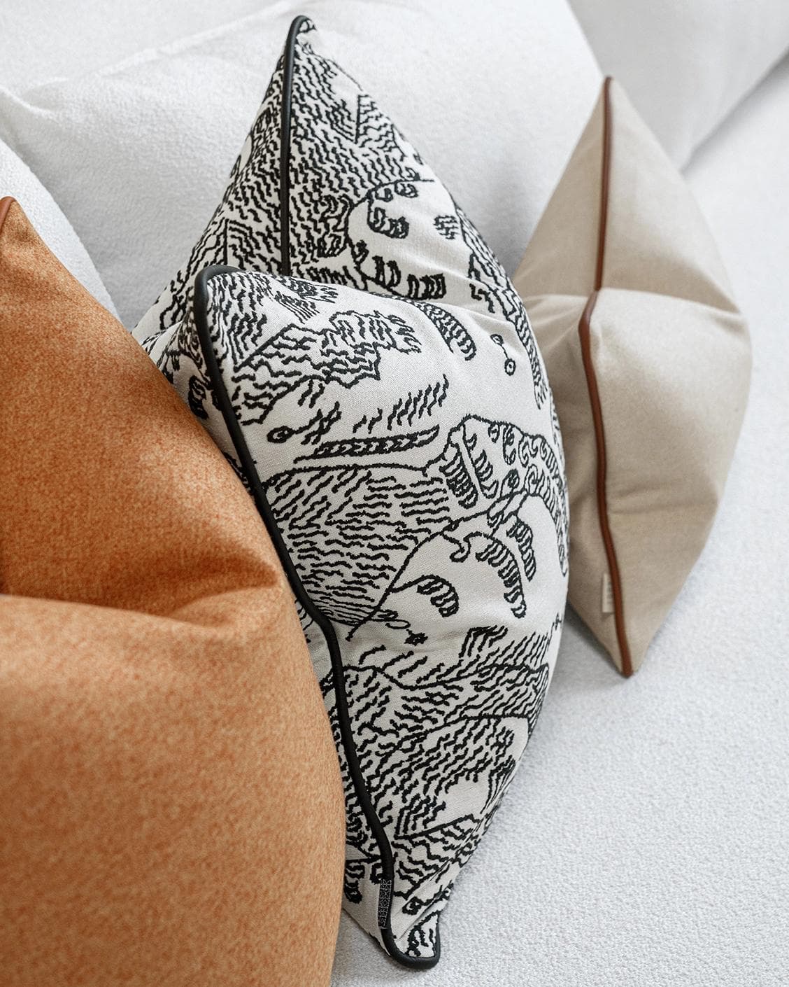 Rachel Bundle cushion, shown in a product left view as image 6