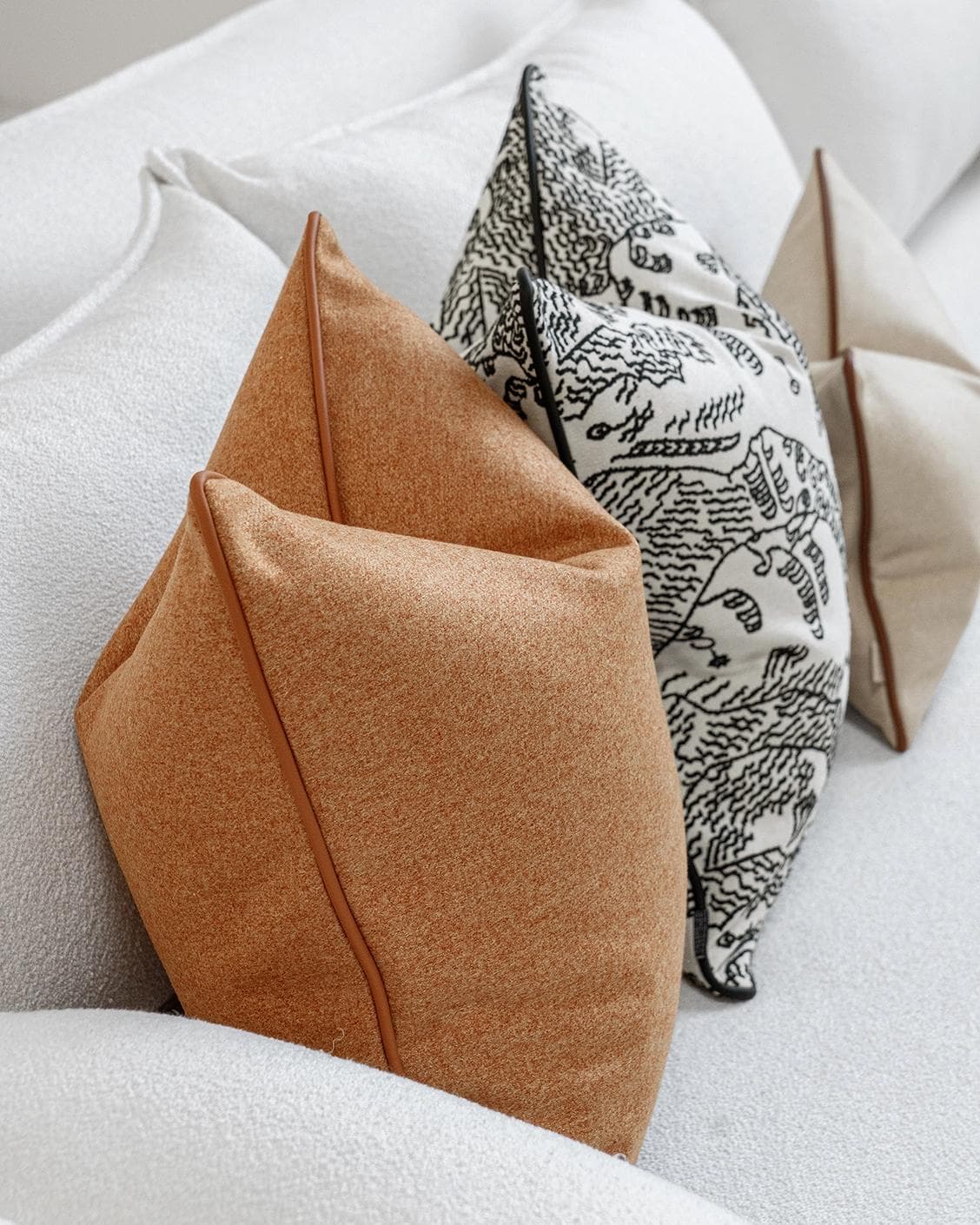 Rachel Bundle cushion, shown in a product top view as image 7
