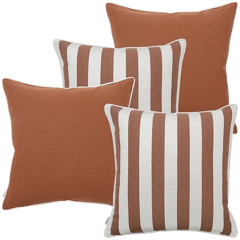 Raha Bundle outdoor bundles in rust, shown in a product as image 1