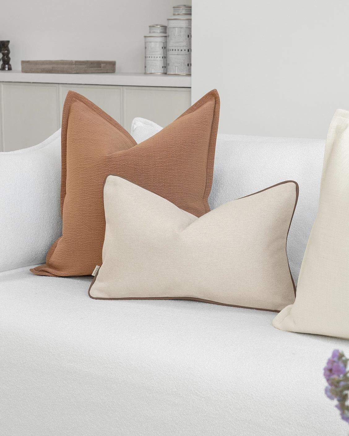 Rakesh Bundle cushion, shown in a lifestyle right view as image 6