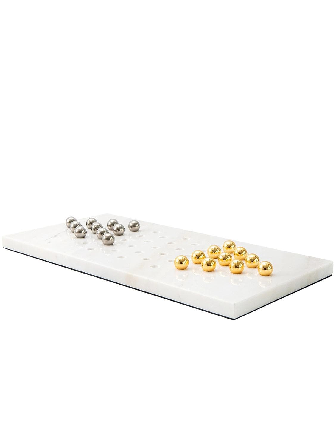 Rally Malcolm statues and sculptures in gold, white and silver, shown in a product front view as image 9