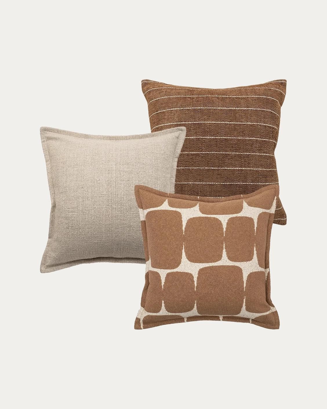 Ranjith Bundle bundle - indoor in beige and brown, shown in a product front view as image 1