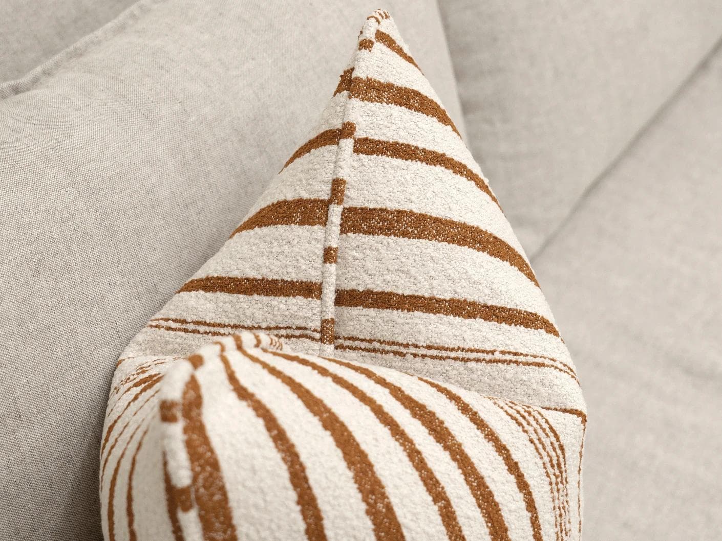 Raya Hodler single - indoor in ivory, shown in a lifestyle top view as image 3