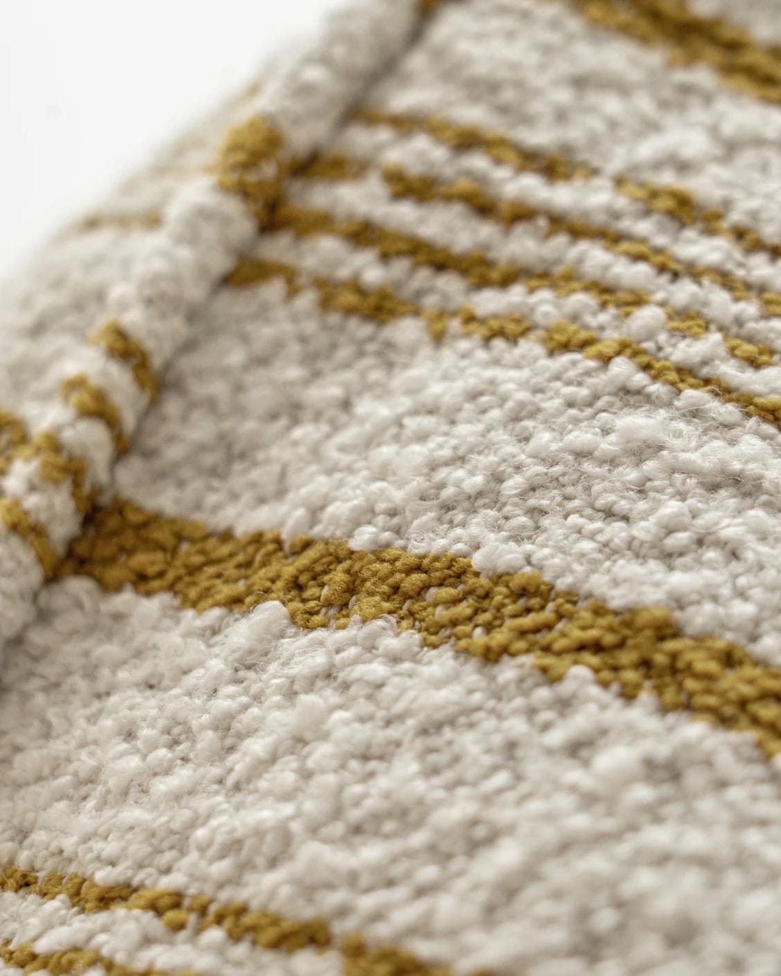 Raya Klimt cushion in ivory, shown in a product close-up as image 8