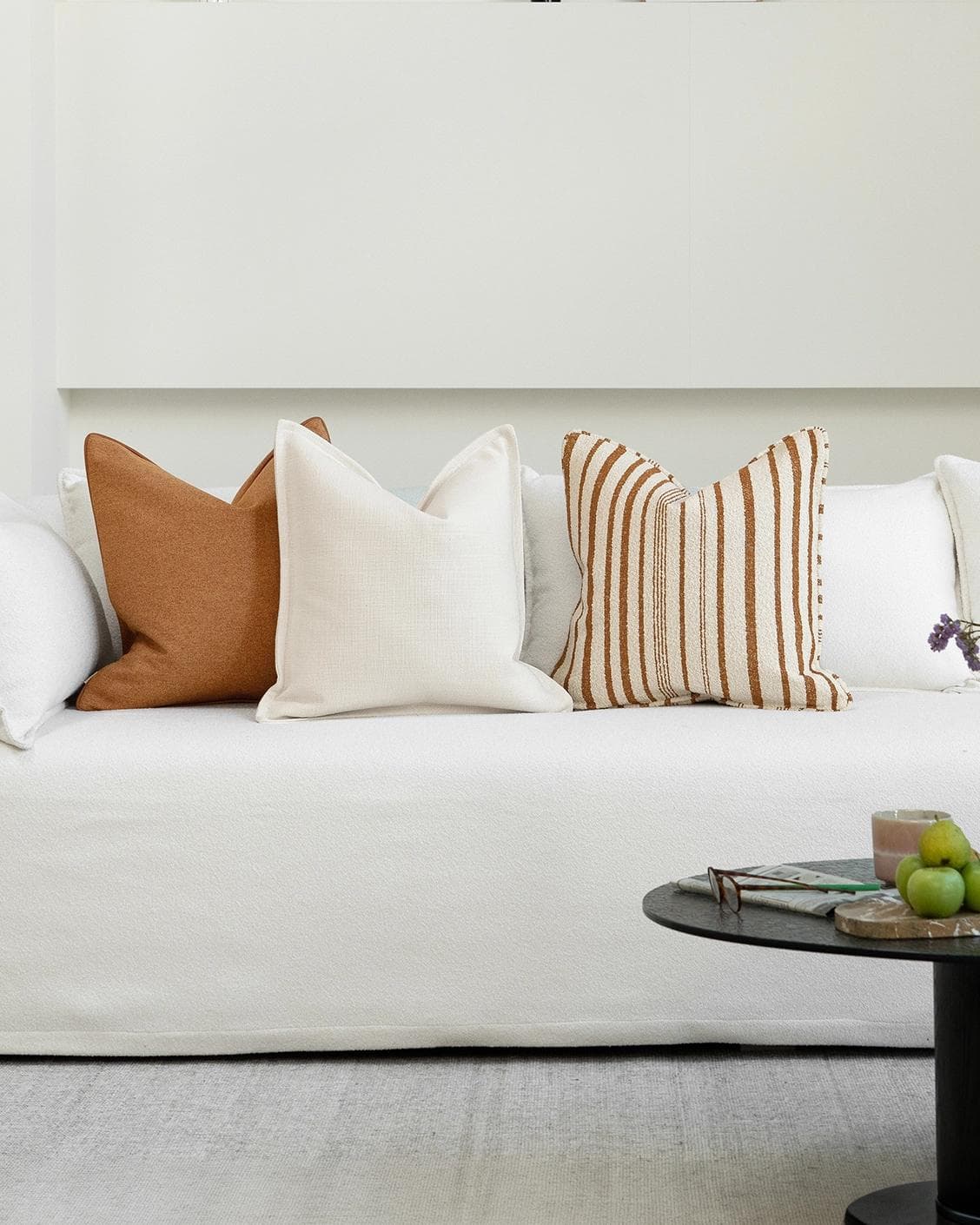 Razan Bundle cushion, shown in a lifestyle front view as image 4
