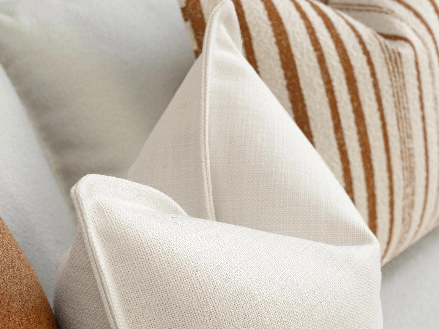 Razan Bundle cushion, shown in a product close-up left view as image 5