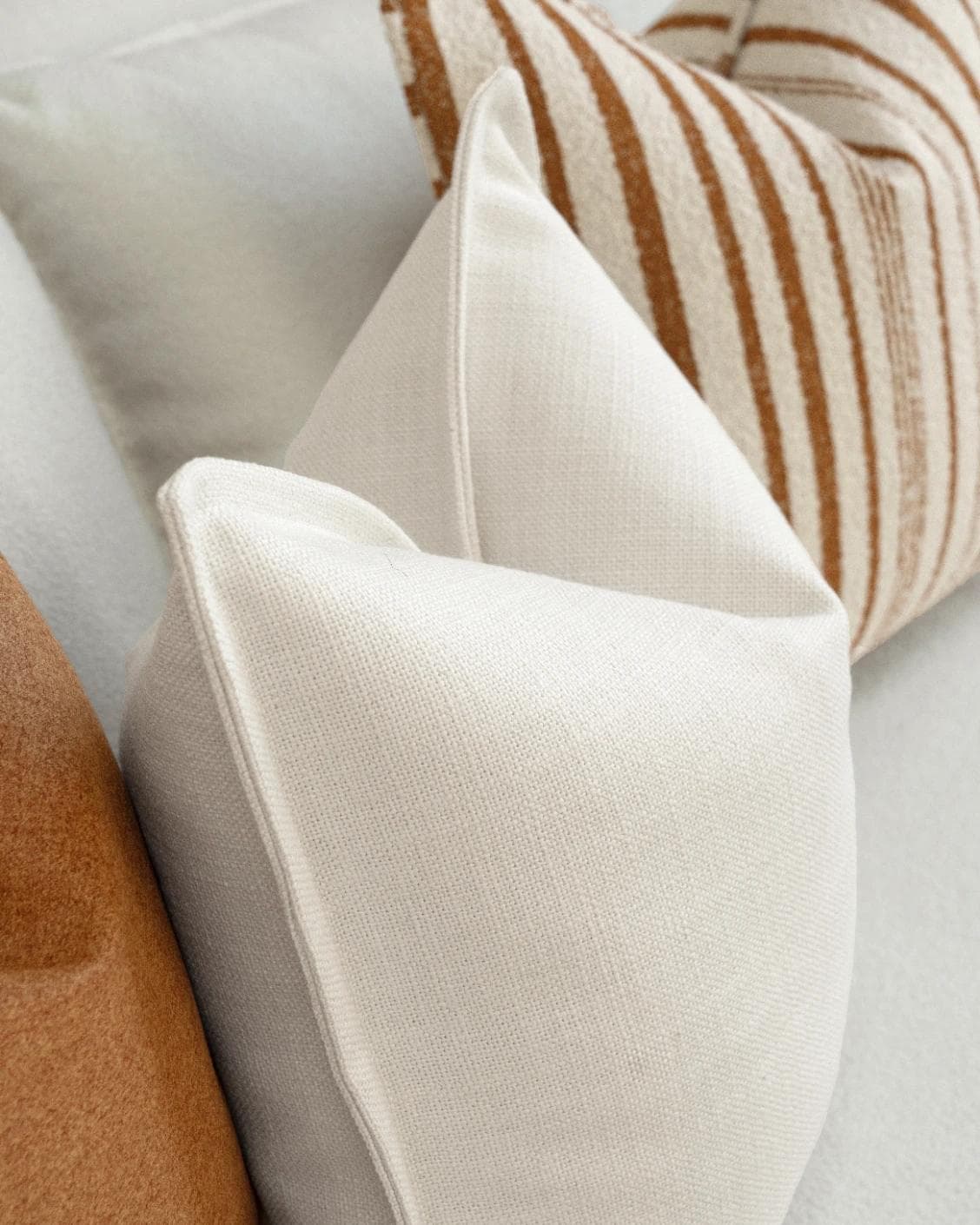 Razan Bundle cushion, shown in a product close-up left view as image 5