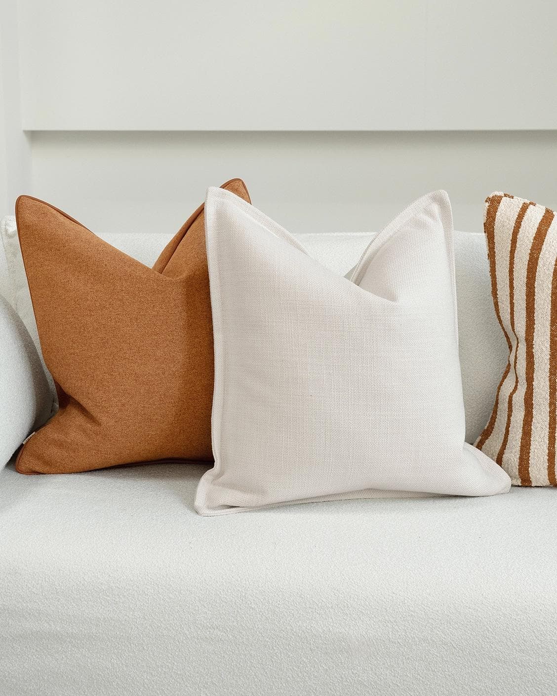Razan Bundle cushion, shown in a product front view as image video image