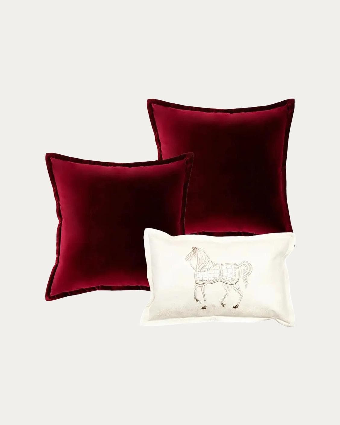 Garnet Bundle bundle - indoor in red and white, shown in a product front view as image 1