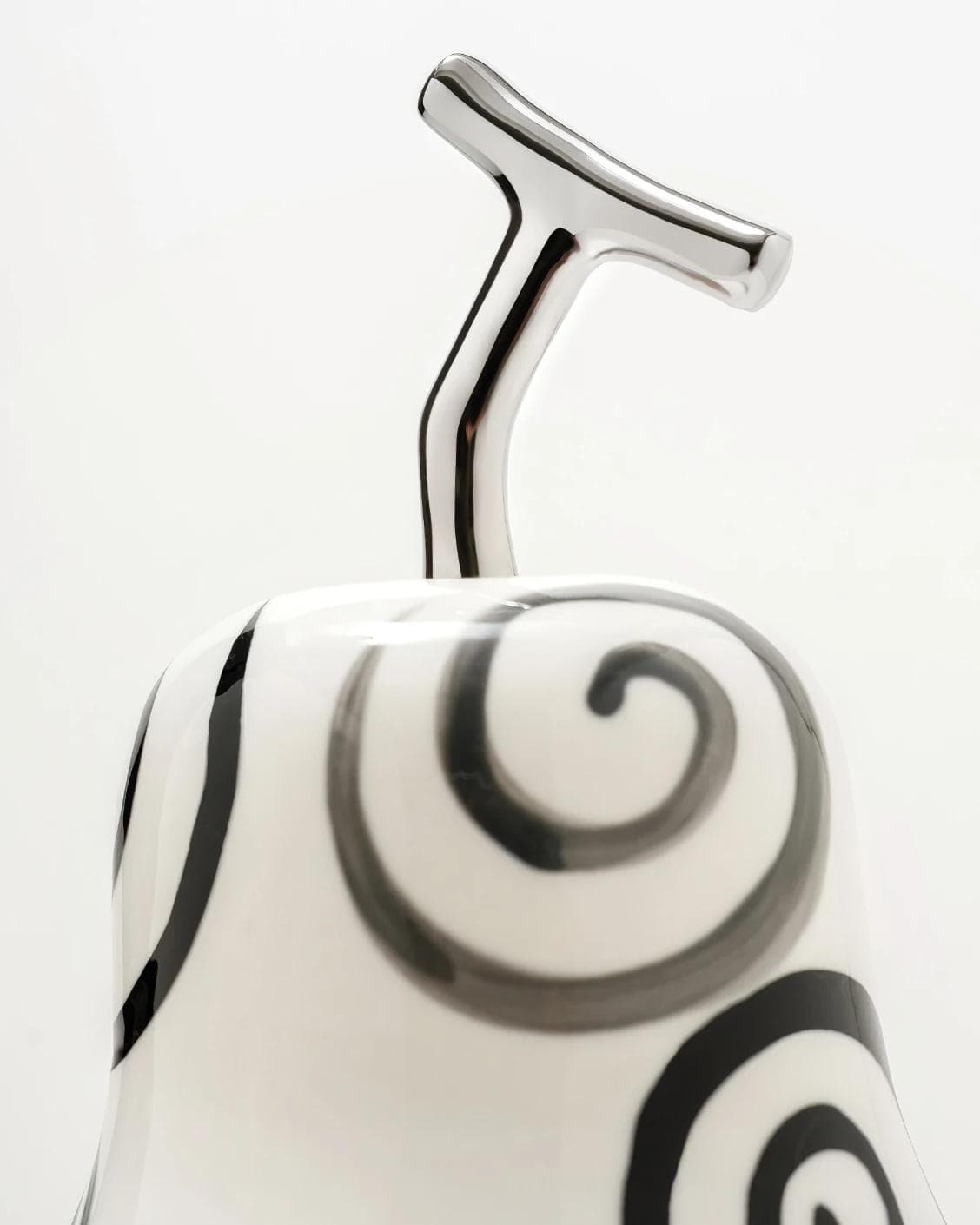 Rhea Arneson statues and sculptures in white, black and red, shown in a product close-up as image 7