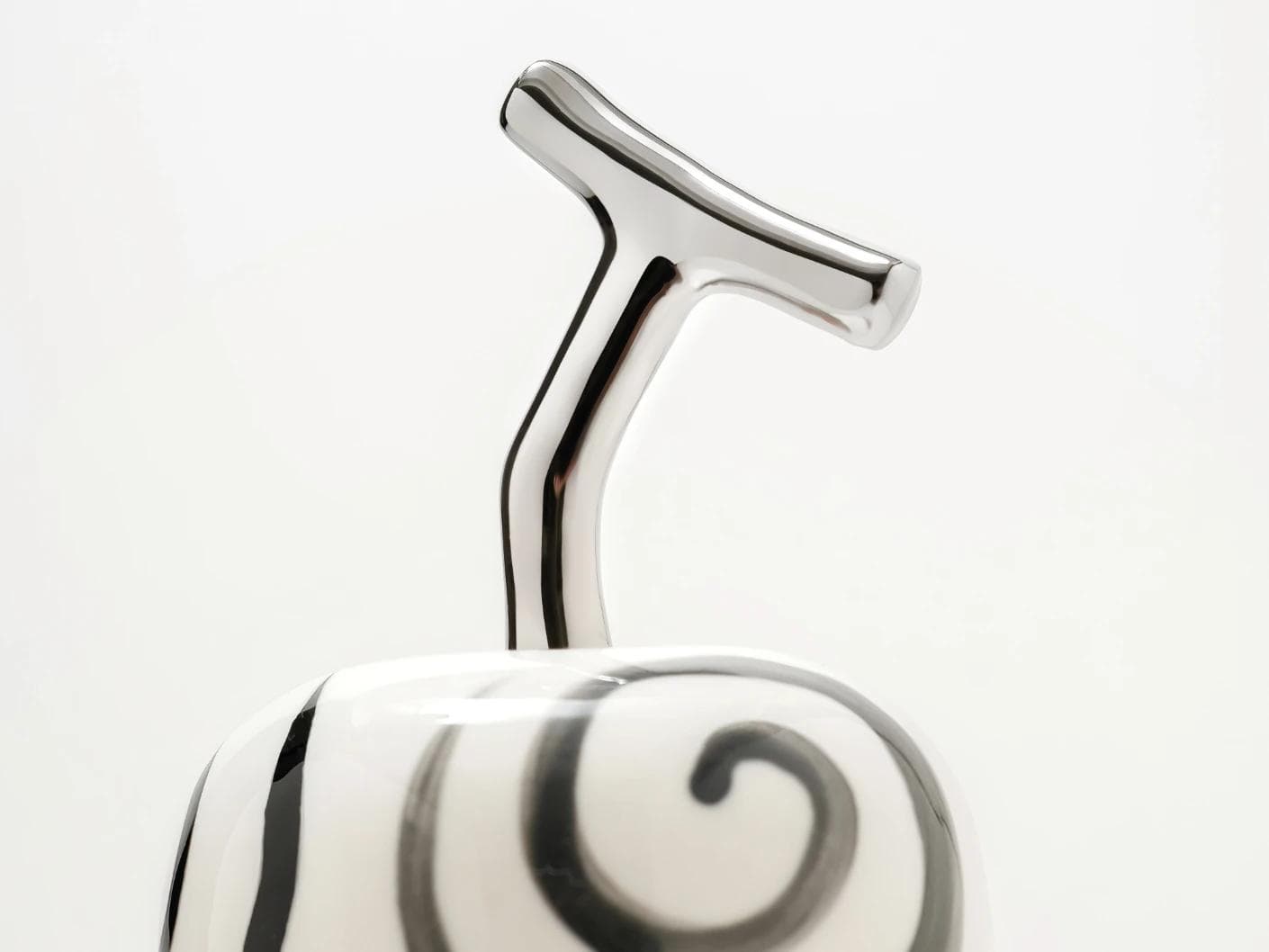 Rhea Arneson statues and sculptures in white, black and red, shown in a product close-up as image 7