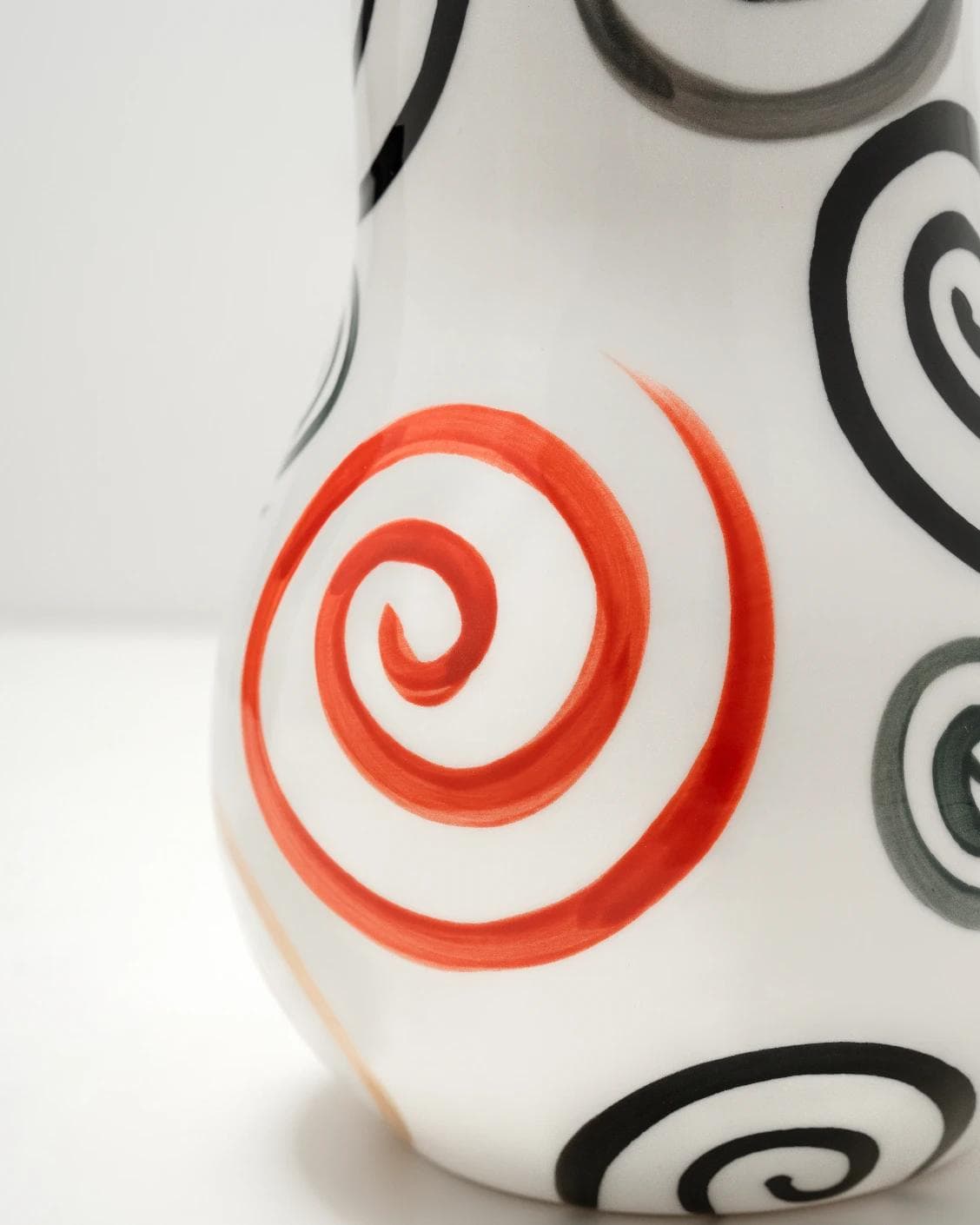 Rhea Arneson statues and sculptures in white, black and red, shown in a product close-up as image 8