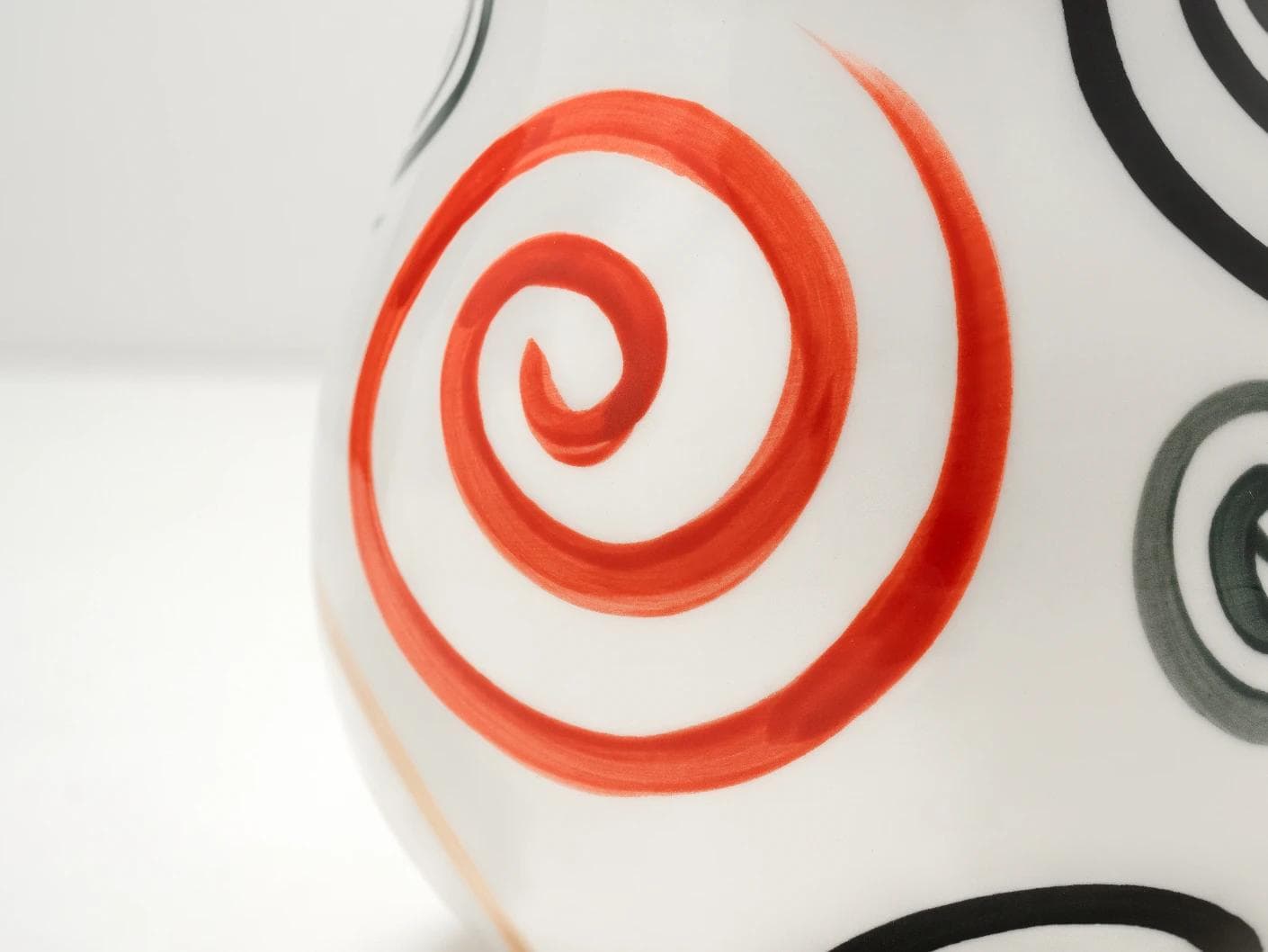 Rhea Arneson statues and sculptures in white, black and red, shown in a product close-up as image 8