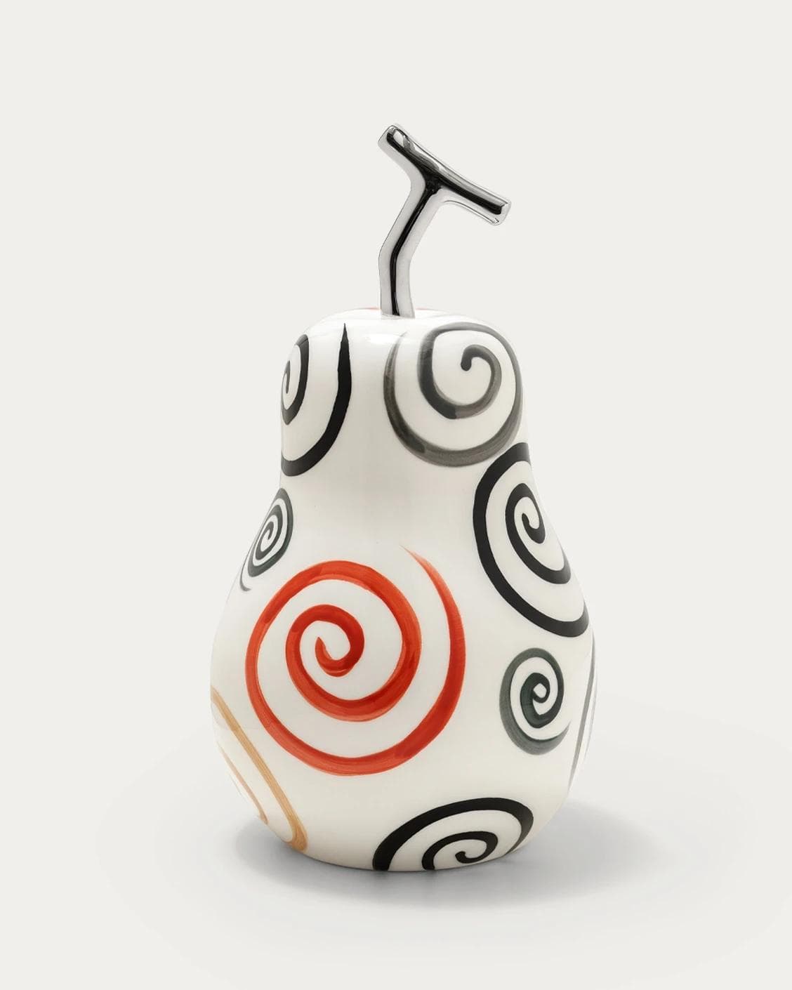 Rhea Arneson statues and sculptures in white, black and red, shown in a product front view as image 1