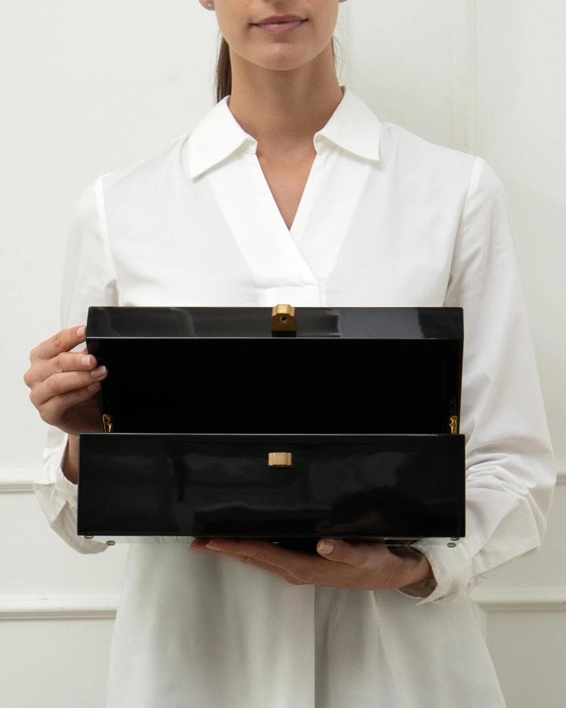 Romare Cornell accessory in black, shown in a product front view as image 7