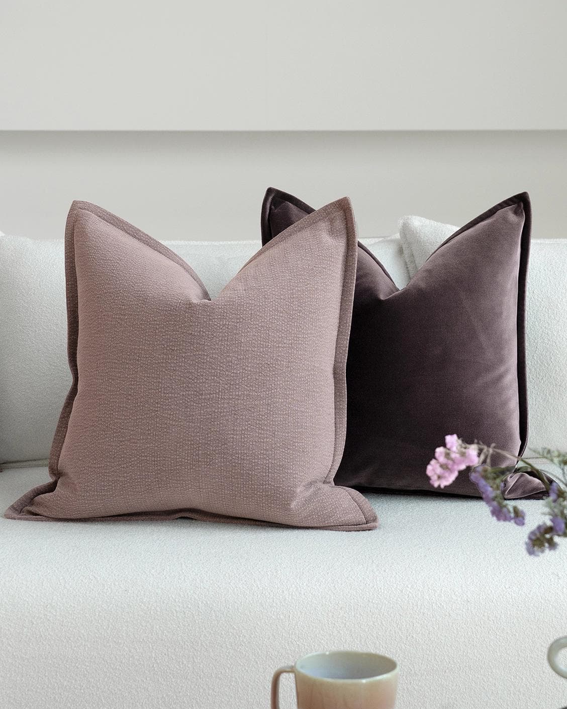 Roshan Bundle cushion, shown in a lifestyle front view as image 5