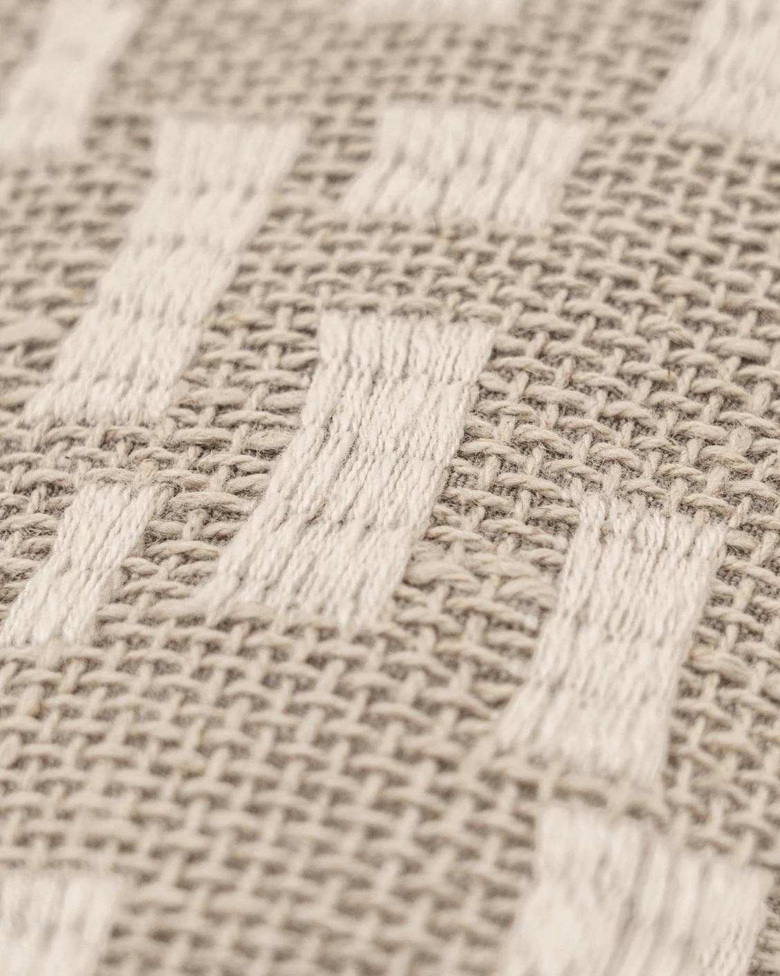 Ruth Laurent II cushion in beige and ivory, shown in a product close-up as image 6
