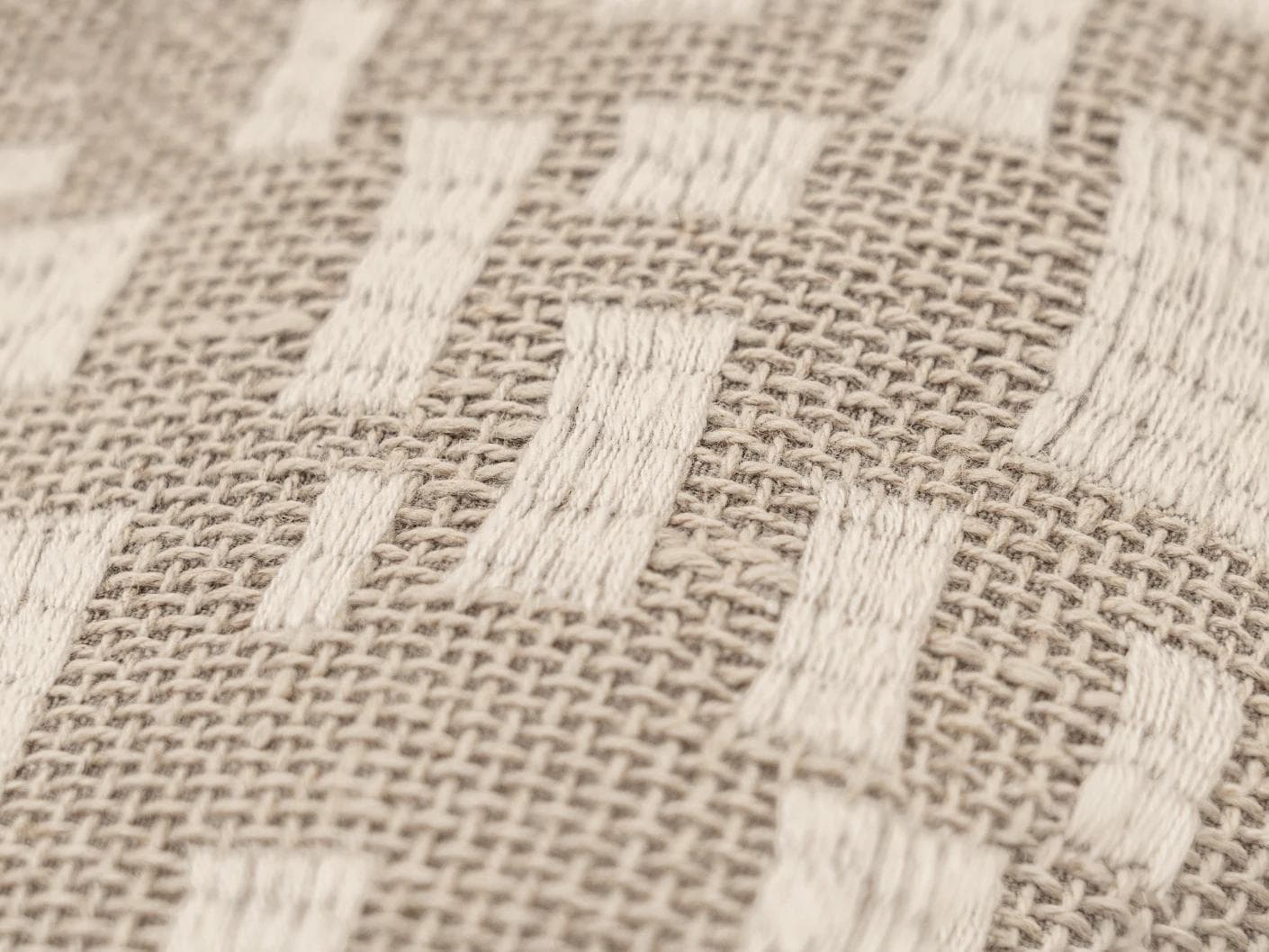 Ruth Laurent II cushion in beige and ivory, shown in a product close-up as image 6