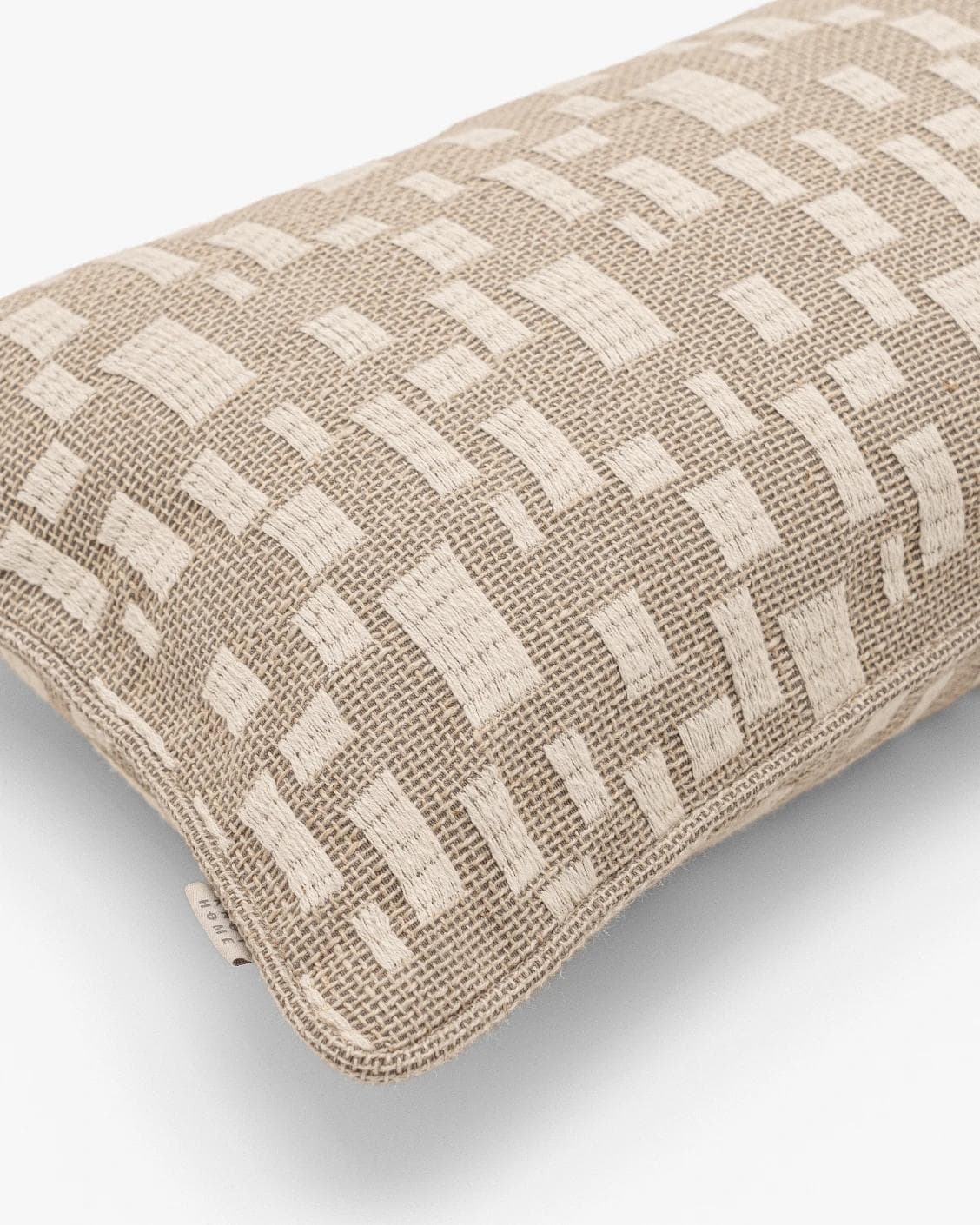 Ruth Laurent II cushion in beige and ivory, shown in a product top view as image 7