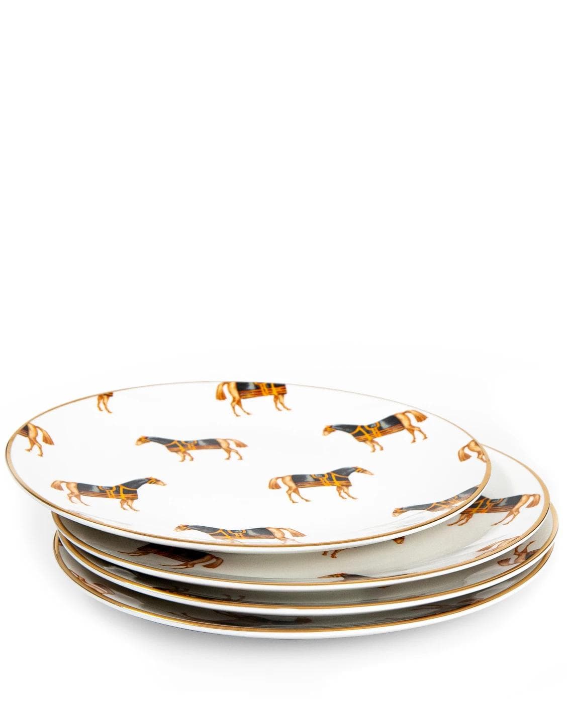 Sabina Viktoria plates in white, shown in a product front view as image 9