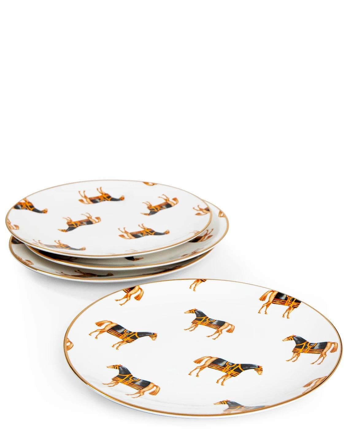 Sabina Viktoria plates in white, shown in a product front view as image 10