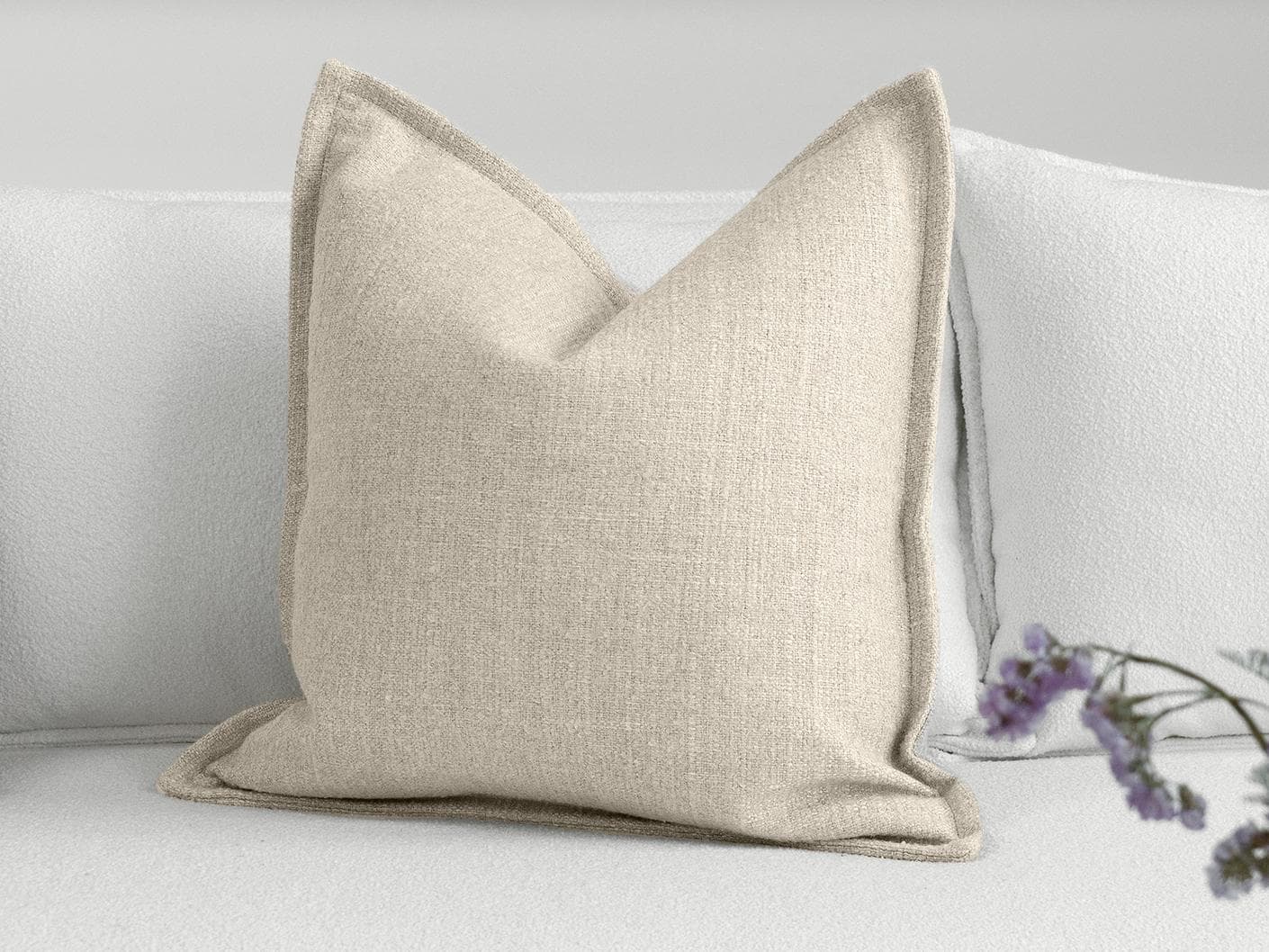 Sana Bundle cushion, shown in a lifestyle front view as image 5