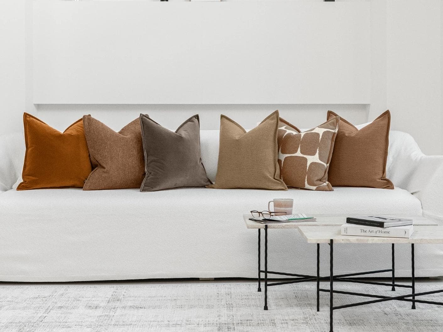 Sanika Bundle cushion, shown in a lifestyle front view as image 4
