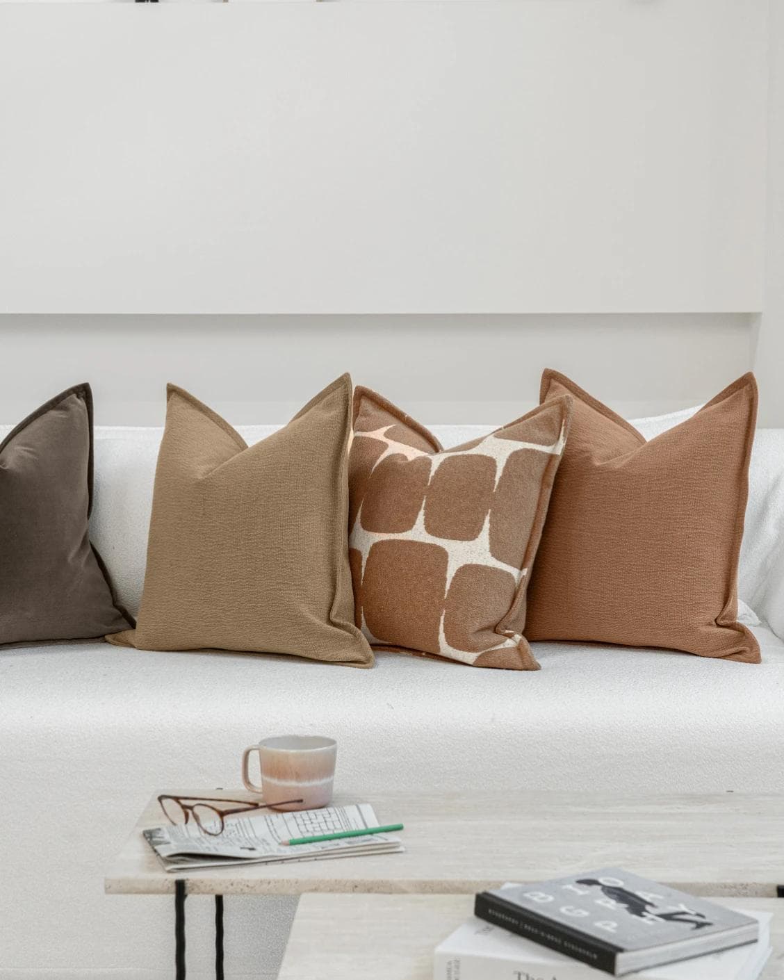 Sanika Bundle cushion, shown in a lifestyle front view as image 5