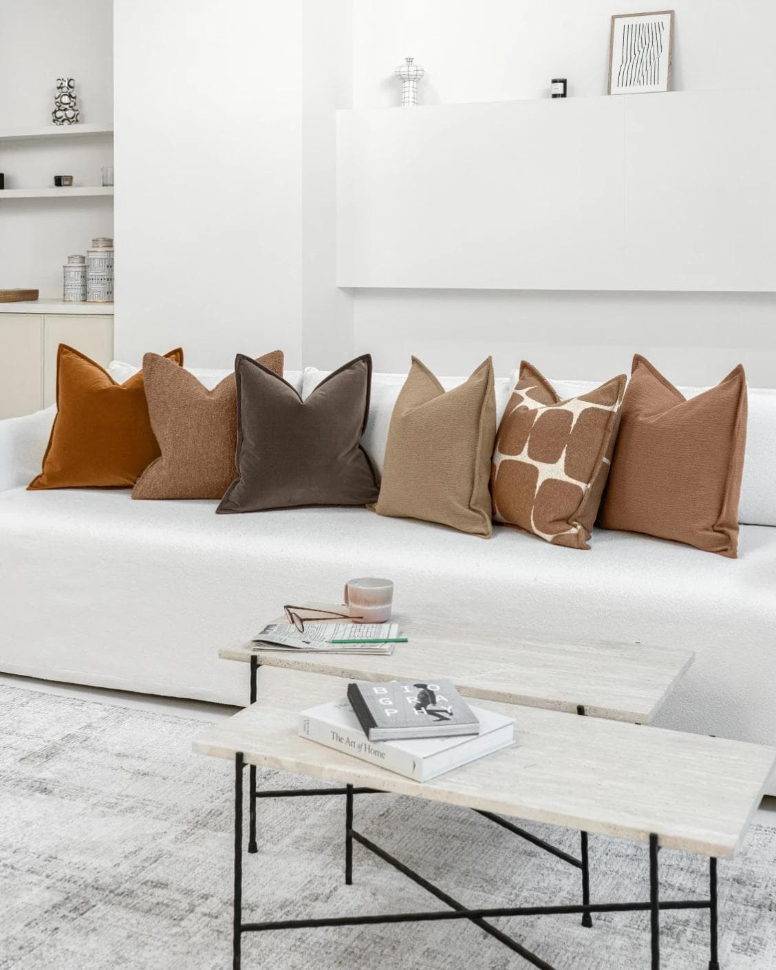 Sanika Bundle cushion, shown in a lifestyle right view as image 2