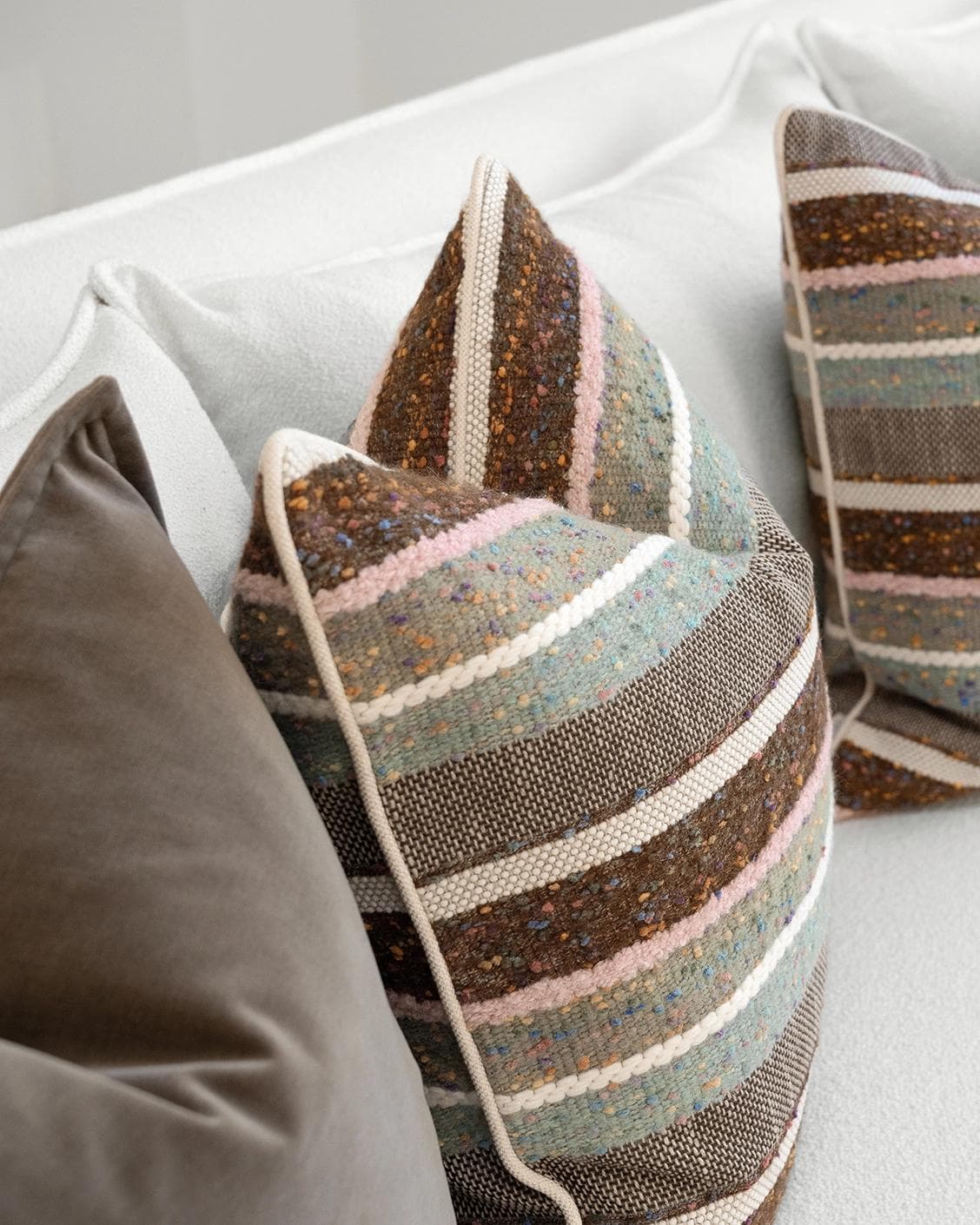 Sasha Bundle cushion, shown in a product close-up front view as image 6